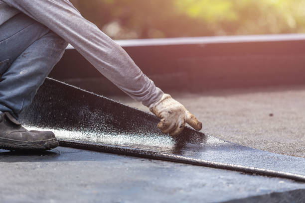 Professional Waterproofing technician working in Hornell, NY